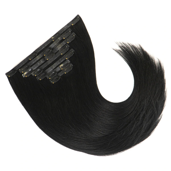 Clip In Color 1 (Jet Black) Stardust Hair Extensions Stardust Hair