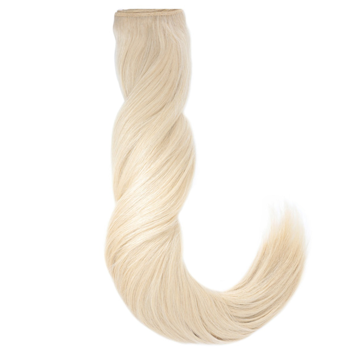 STARDUST Straight Machine Weft #60 (Platinum Blonde) Hair Extensions