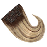STARDUST Clip-In Color Balayage #6/613 (Chestnut Brown X Buttery Blonde) Hair Extensions