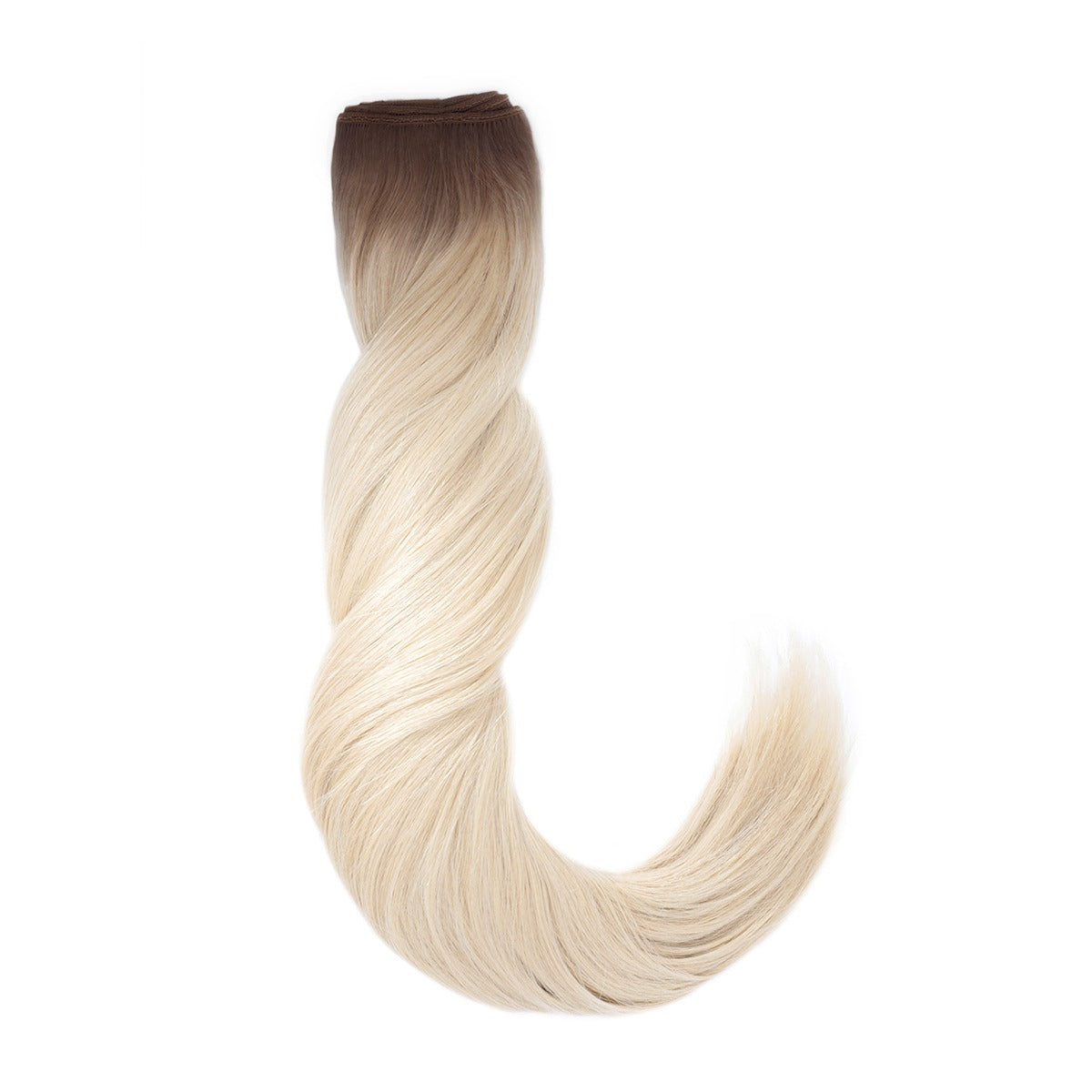 STARDUST Straight Weft R2A/60 (Ash Brown/ Platinum Blonde) Hair Extensions